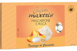 Confetti Maxtris Mascarpone e Pesca - immagine 1